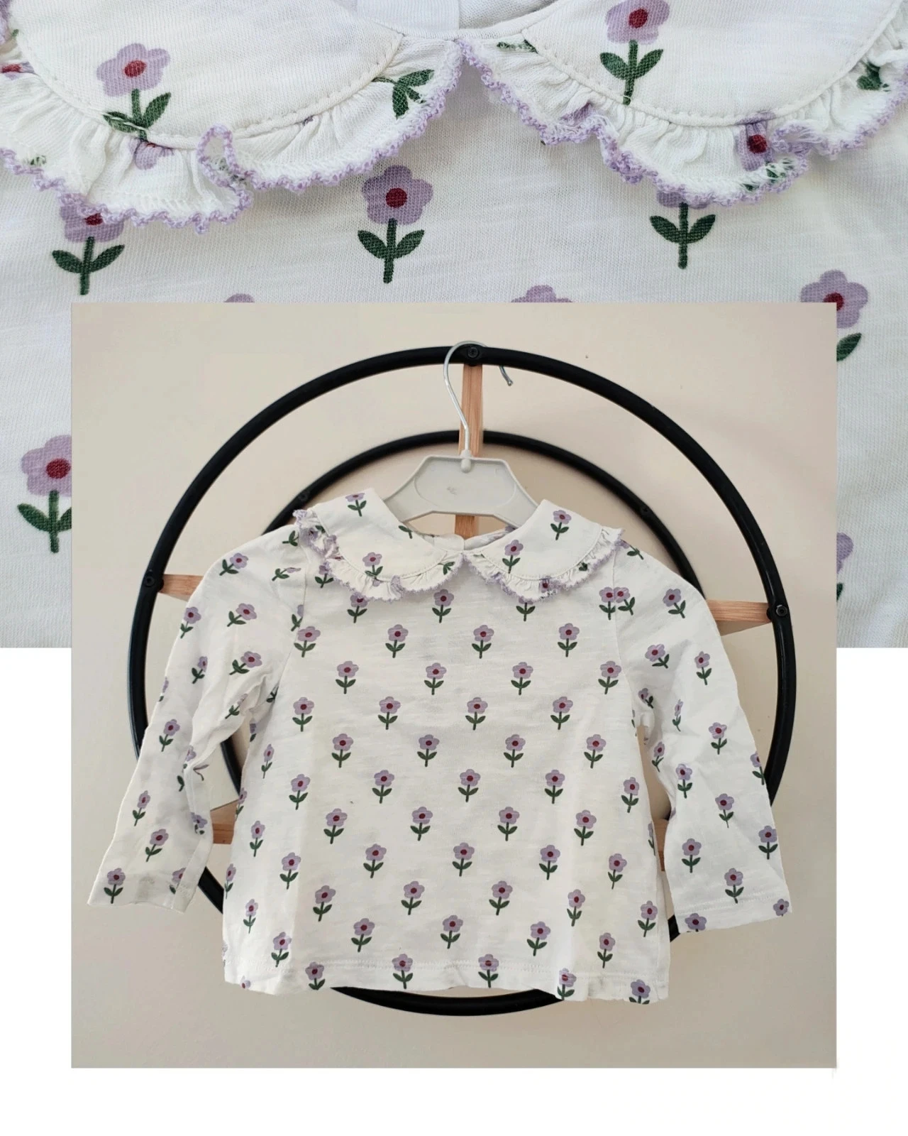 9 mois Teeshirt a col Monoprix bout'chou